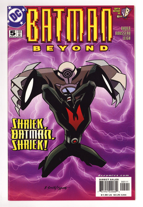 Batman Beyond Vol 2 5 NM- (9.2) (2000)