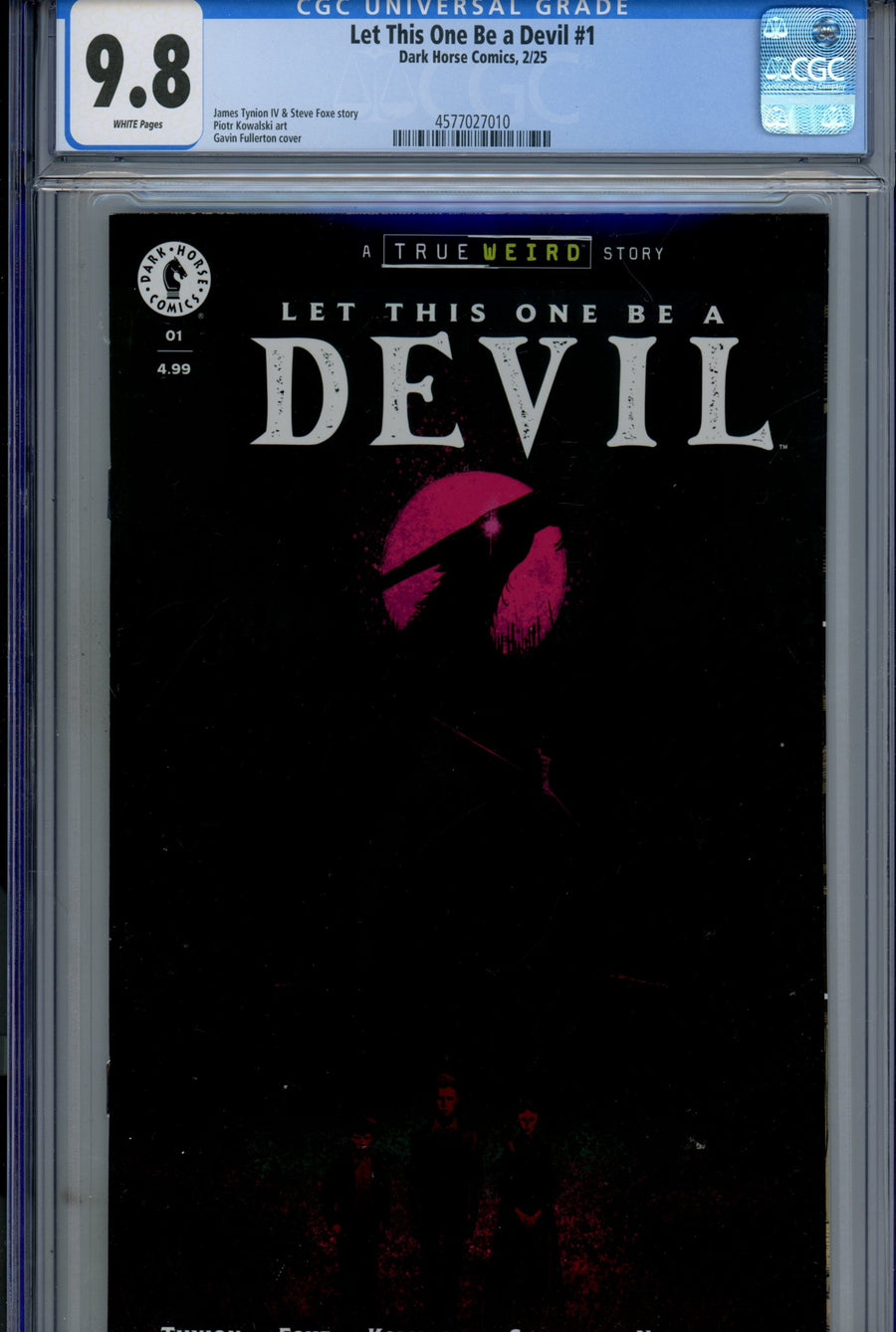 Let This One Be a Devil 1 CGC 9.8 (NM/M) (2025) 