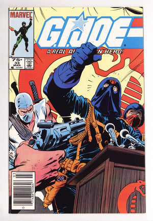 G.I. Joe, A Real American Hero 33 NM- (9.2) (1985) Canadian Price Variant