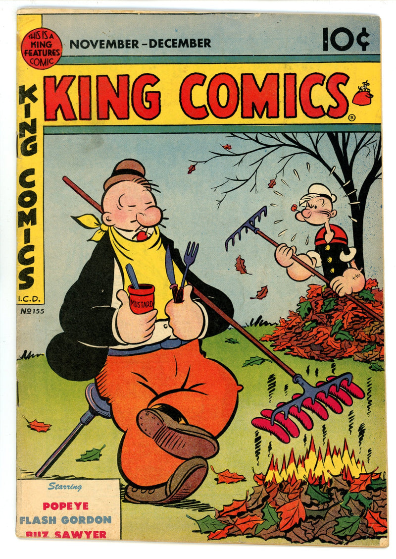 King Comics 155 VG+ (4.5) (1949) 
