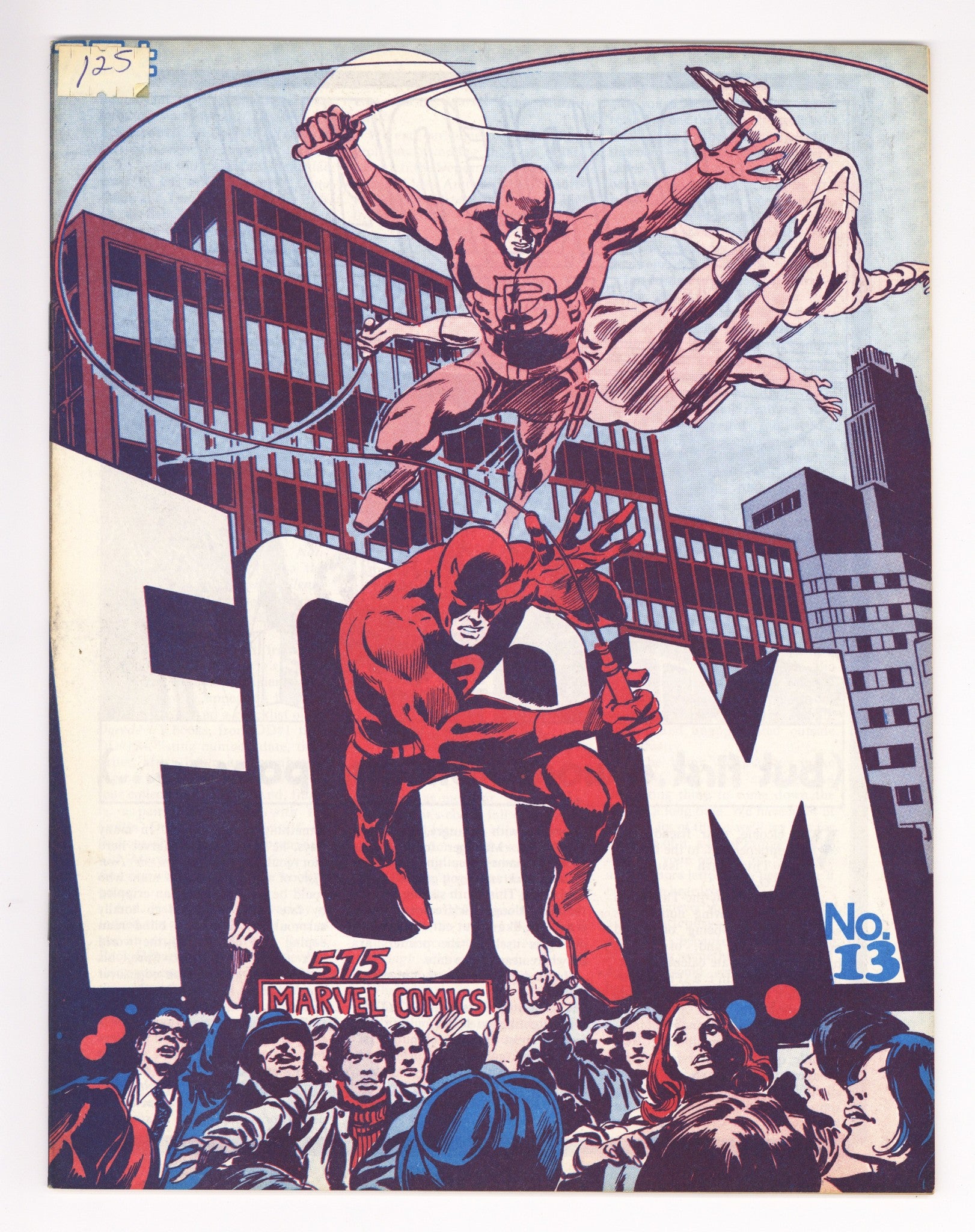 FOOM Magazine 13 VF- (7.5) Unstamped (1976) 