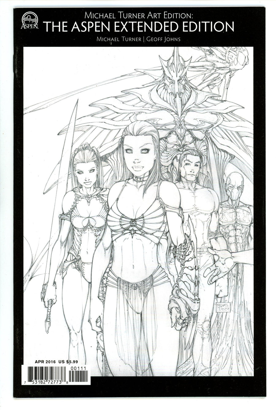 Michael Turner Art Edition: The Aspen Extended Edition 1 VF+ (8.5) (2016) 