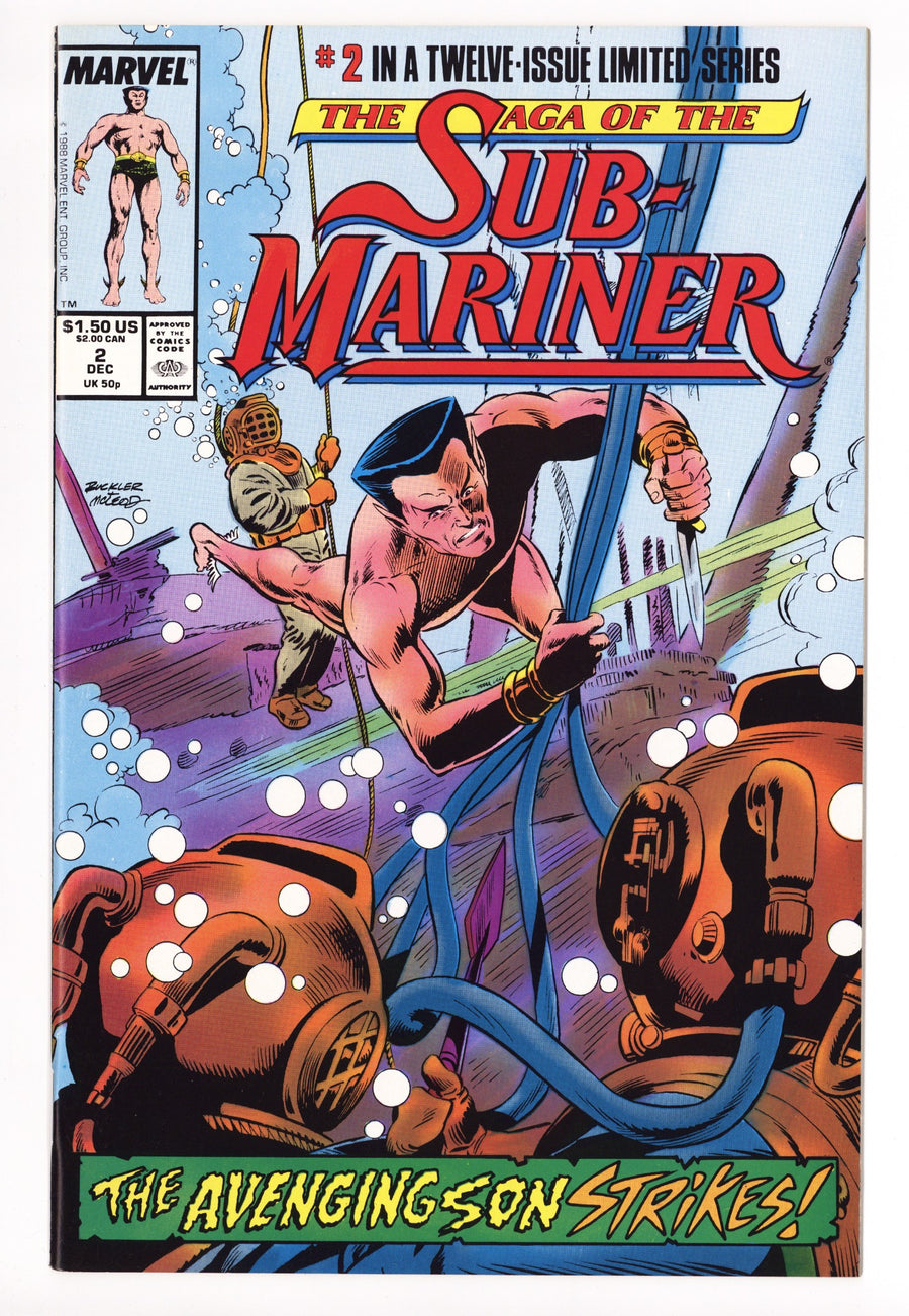 Saga of the Sub-Mariner 2 High Grade (1988) 