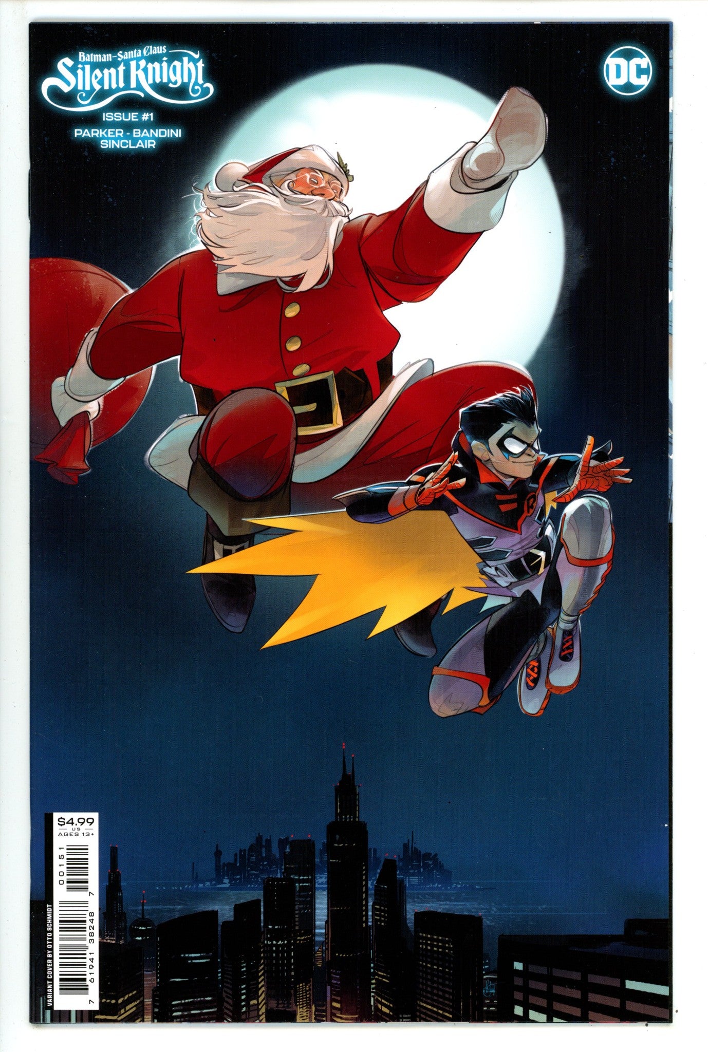 Batman Santa Claus Silent Knight 1 Schmidt Variant (2023)