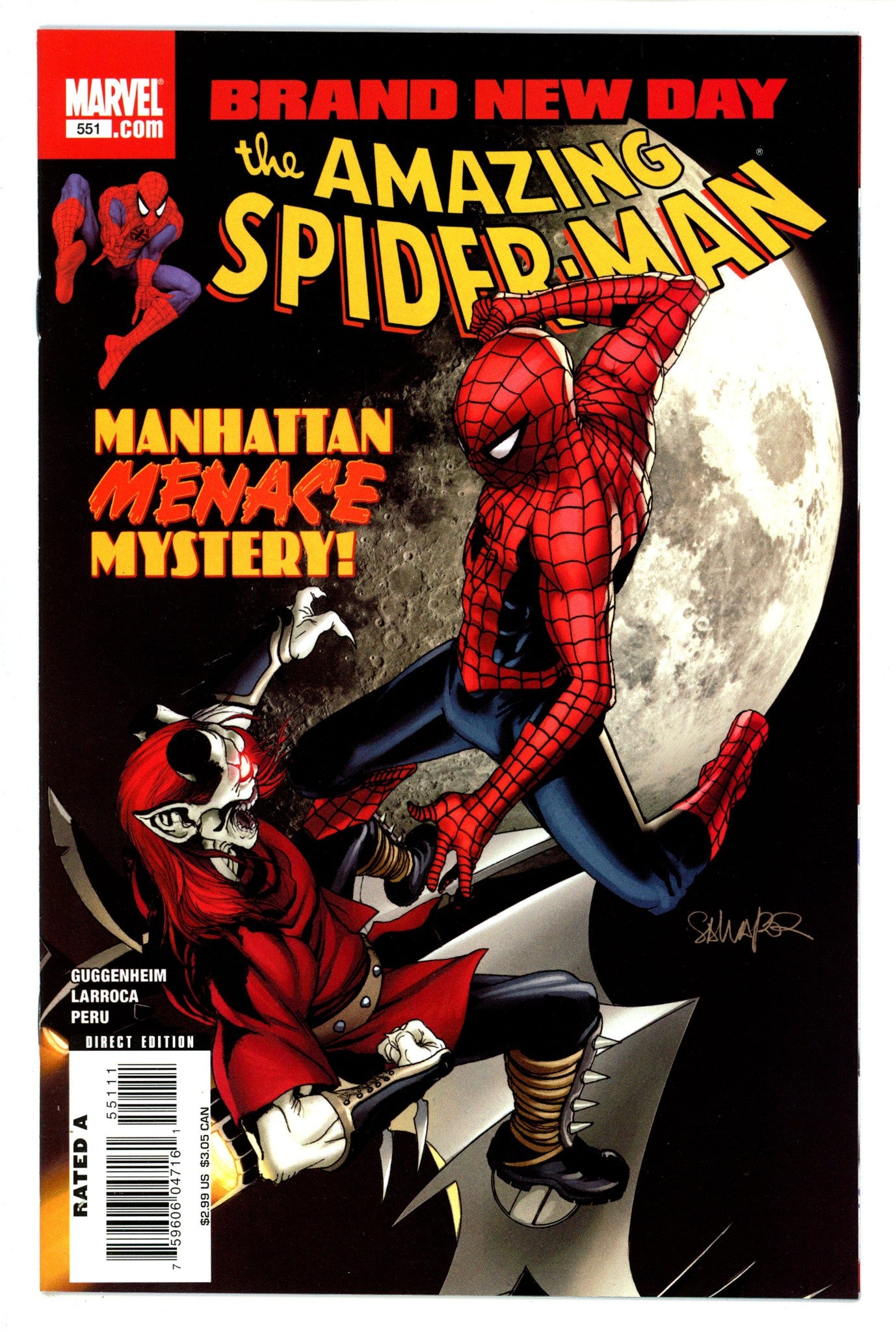 The Amazing Spider-Man Vol 2 551 High Grade (2008) 