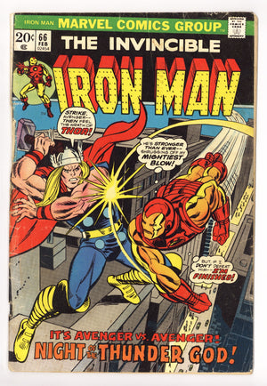 Iron Man Vol 1 66 GD/VG (3.0) (1974)