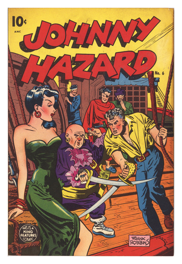 Johnny Hazard 6 VG/FN (5.0) (1948)