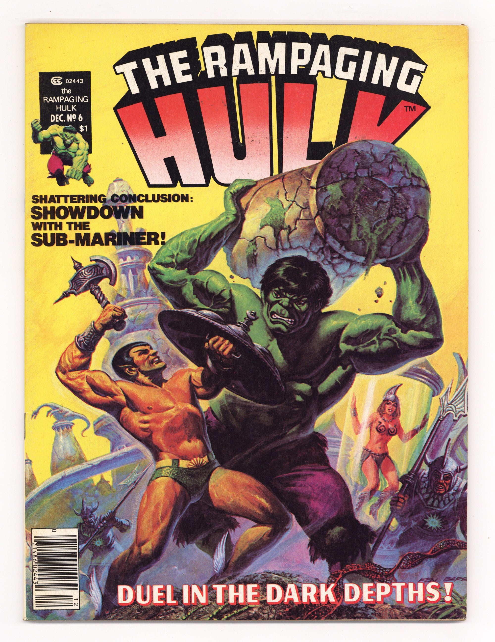 Rampaging Hulk Vol 1 6 Low Grade (1977) 