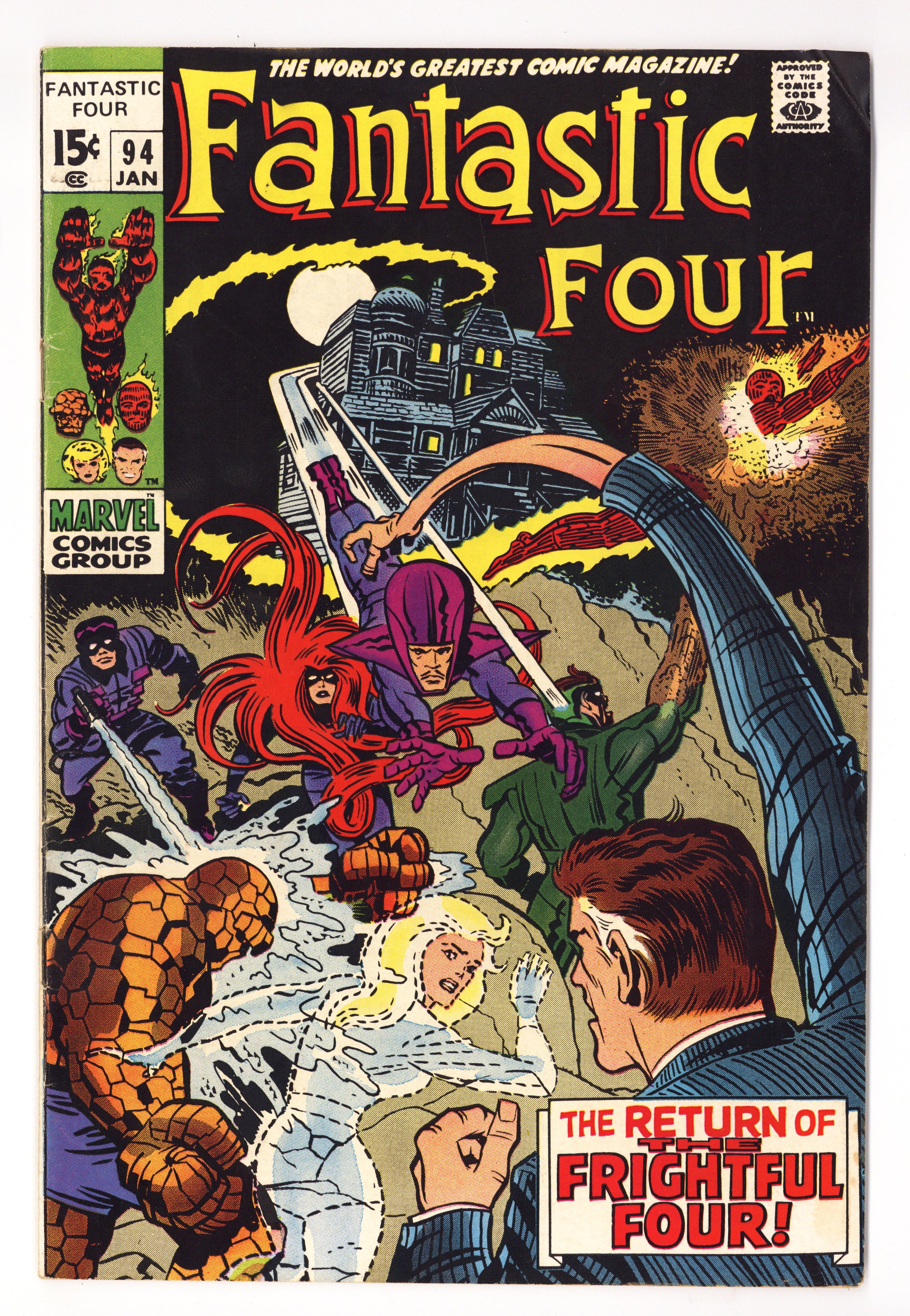 Fantastic Four Vol 1 94  FN- (5.5)   (1970)        