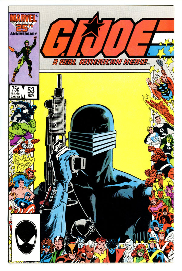 G.I. Joe, A Real American Hero 53 VF/NM (9.0) (1986)