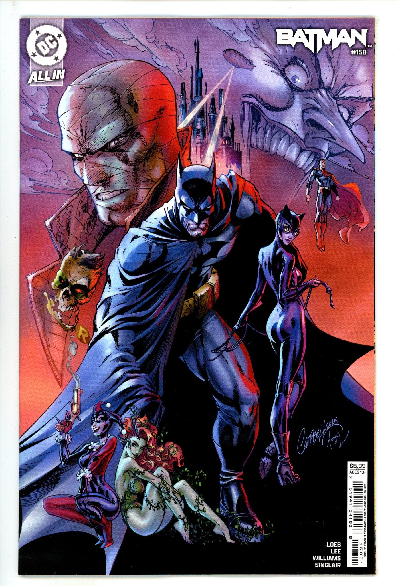 Batman Vol 3 158 Campbell Variant (2025)