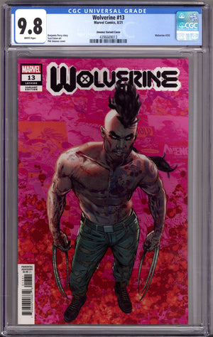 Wolverine Vol 7 13 (355) CGC 9.8 (NM/M) (2021) Jimenez Variant