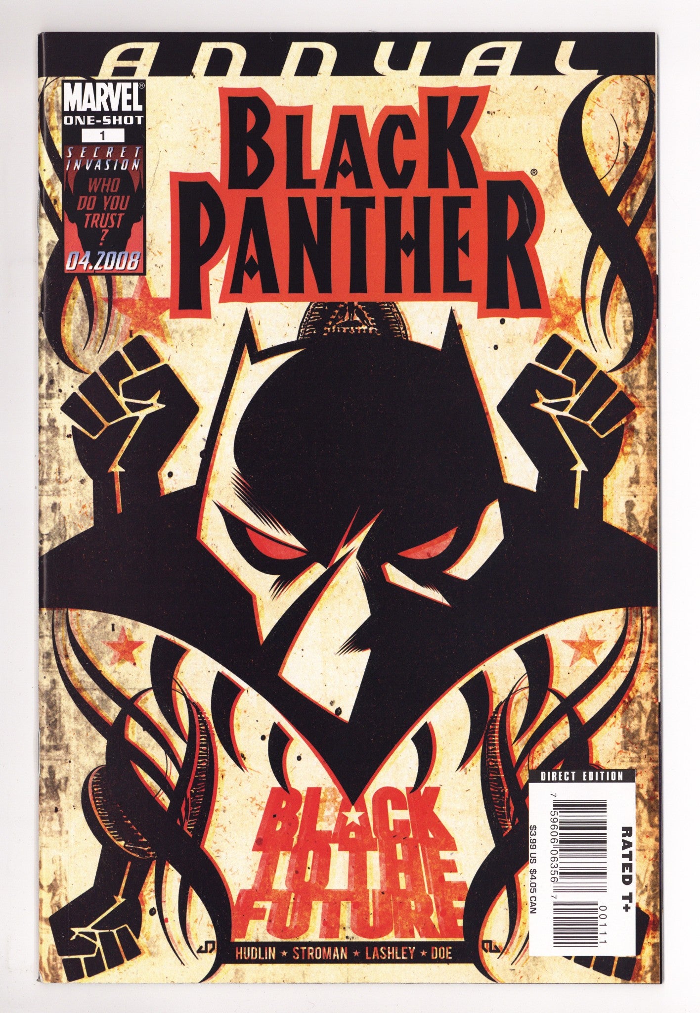 Black Panther Annual Vol 4 1  VF+ (8.5)   (2008)        