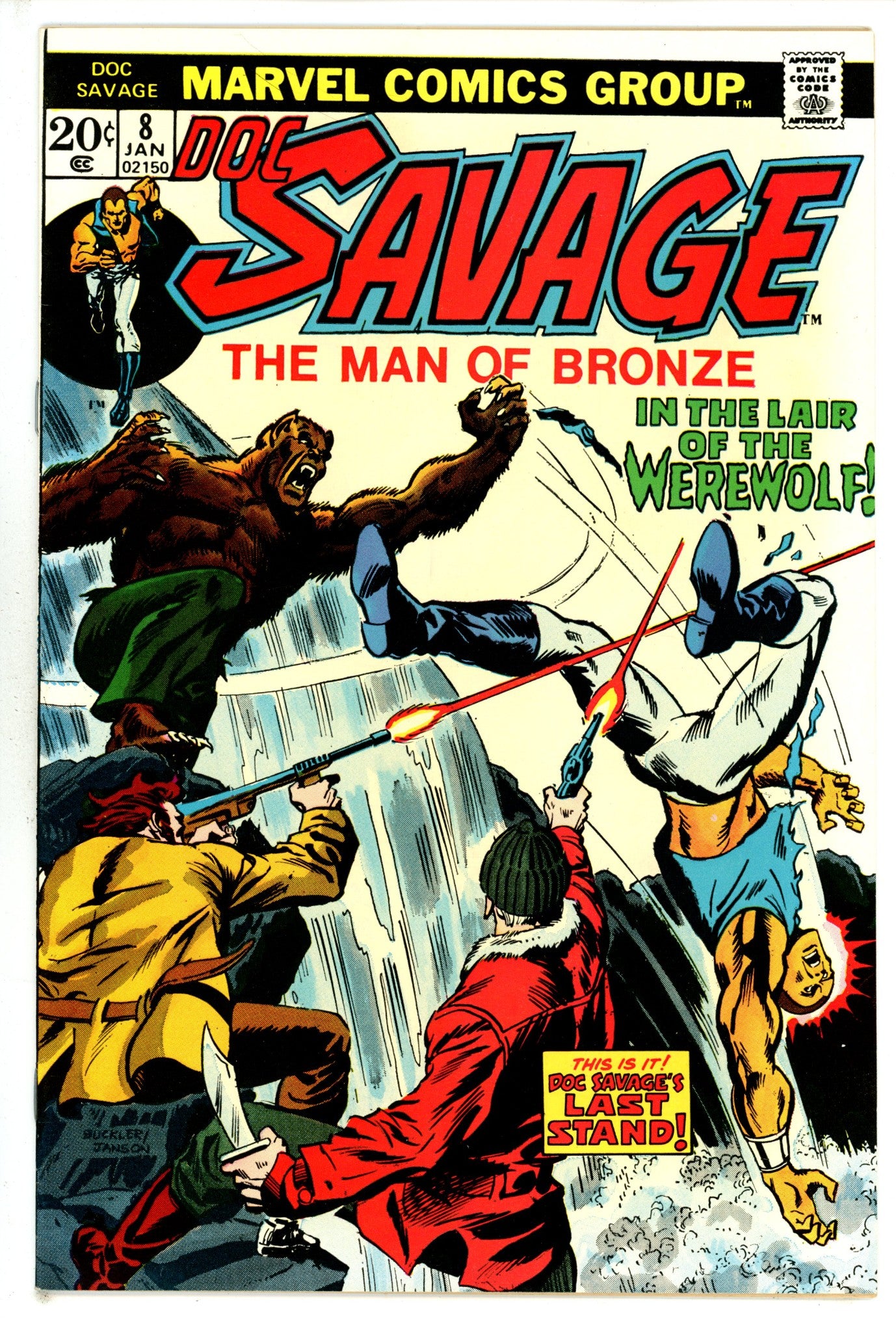 Doc Savage 8 VF- (1974)