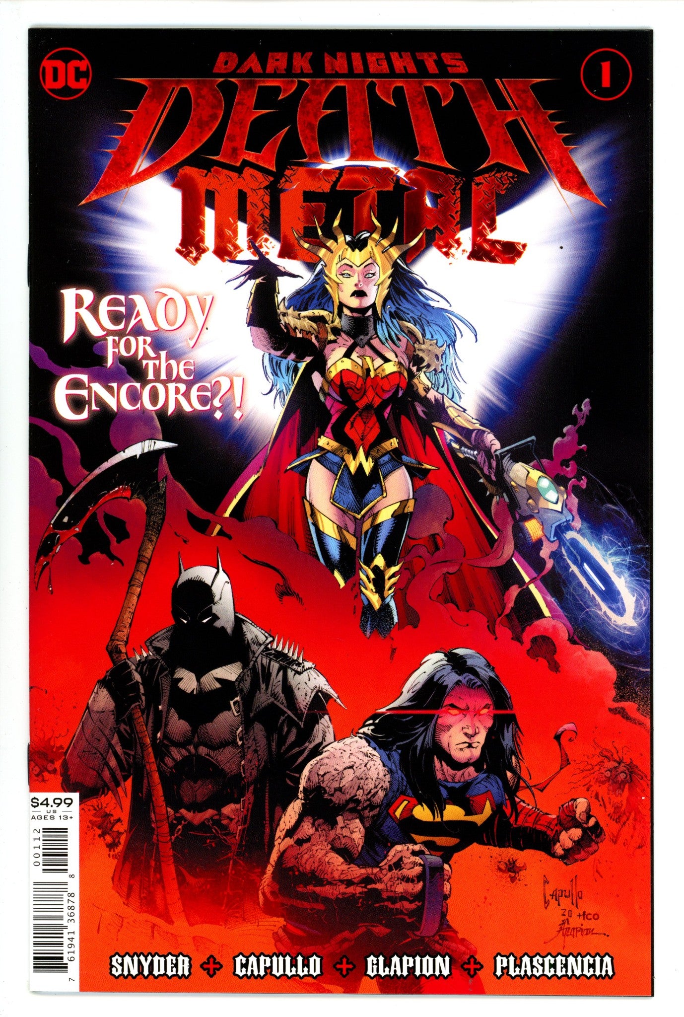 Dark Nights: Death Metal 1 High Grade (2020) 2nd Print 