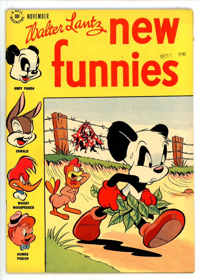 Walter Lantz New Funnies 129 VF- (7.5) (1947) 