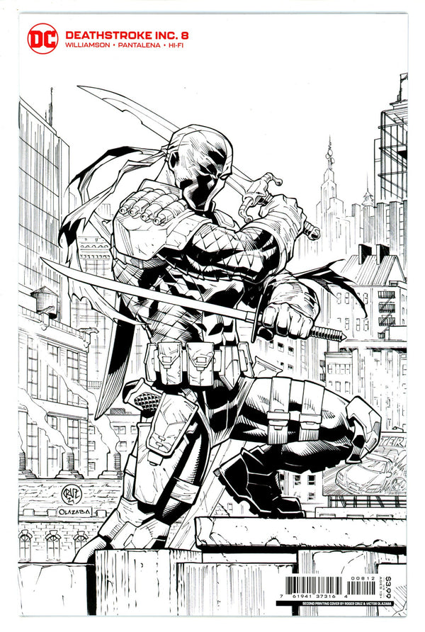 Deathstroke Inc. 8 High Grade (2022) 2nd Print