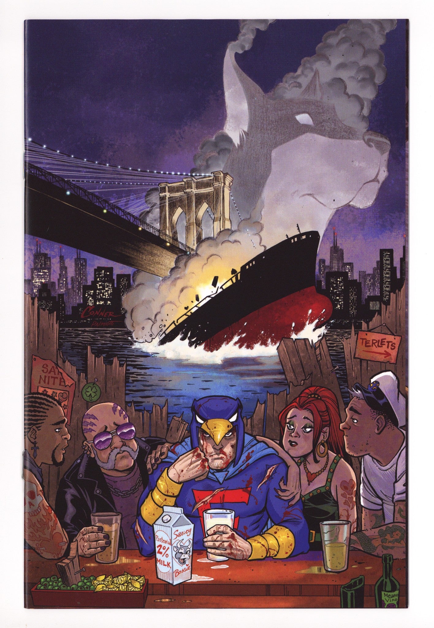 Blue Falcon & Dynomutt  2 Conner  Virgin Incentive   (2025)