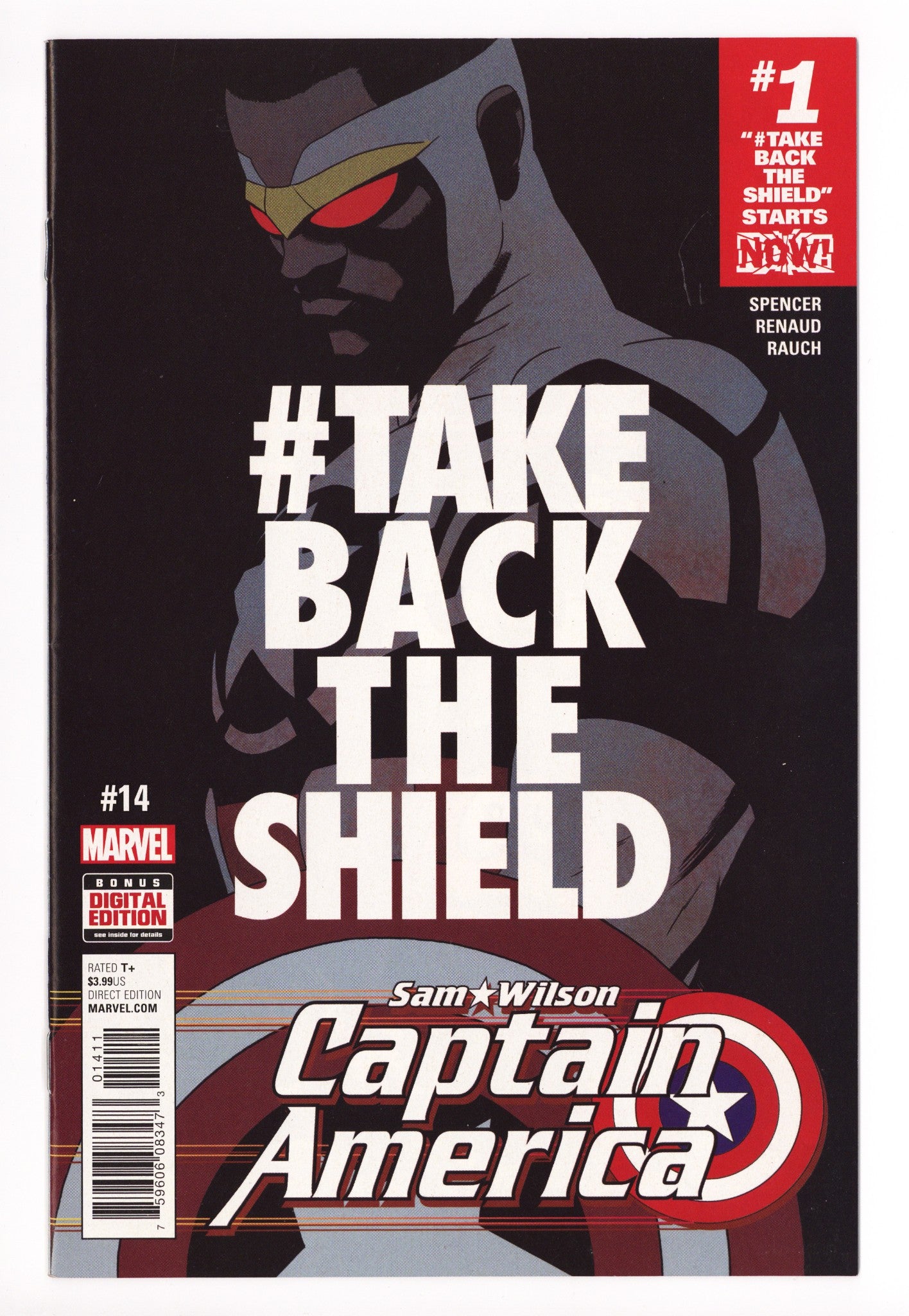 Captain America: Sam Wilson 14 High Grade (2016) 