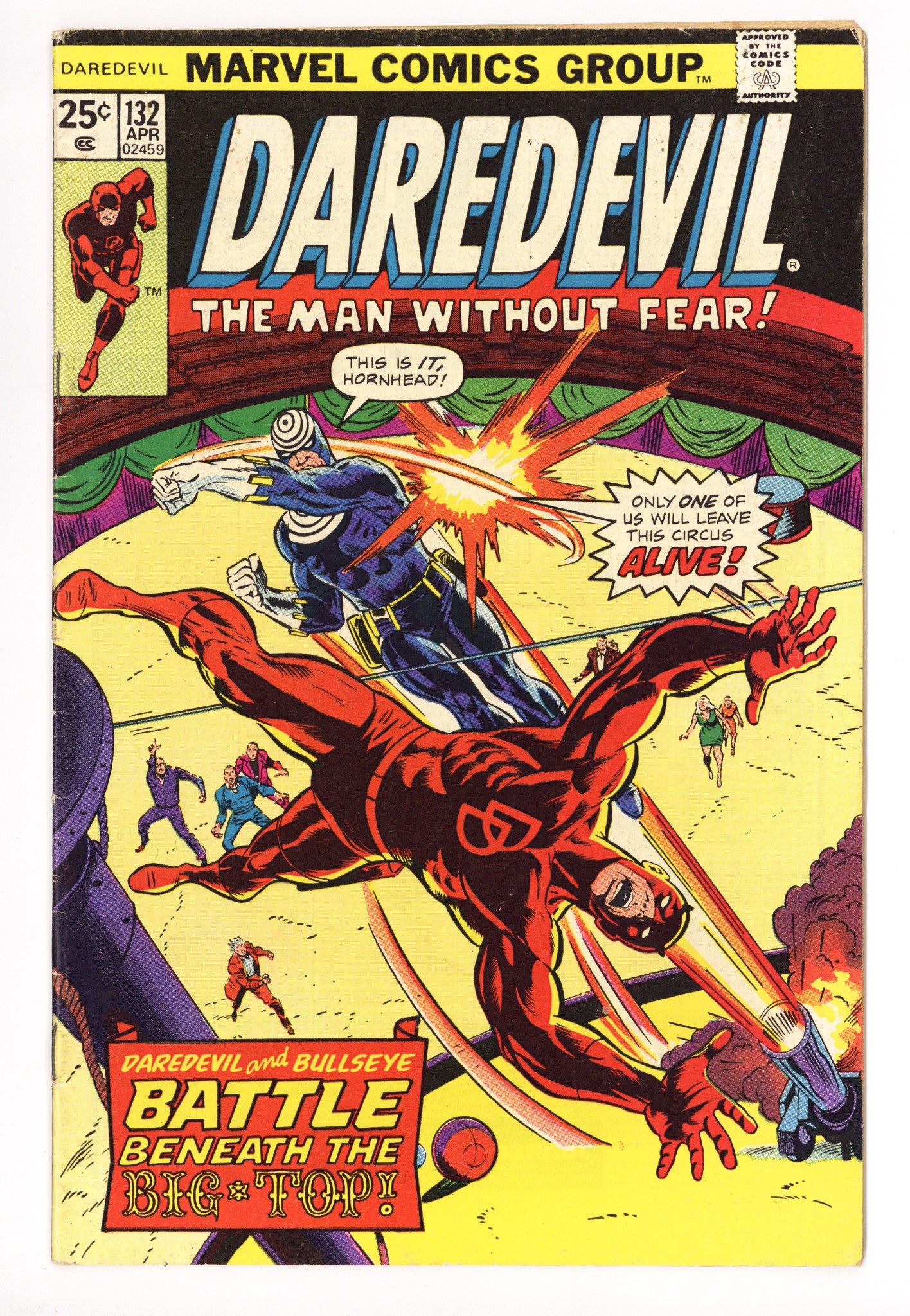 Daredevil Vol 1 132 FN- (5.5) (1976) 