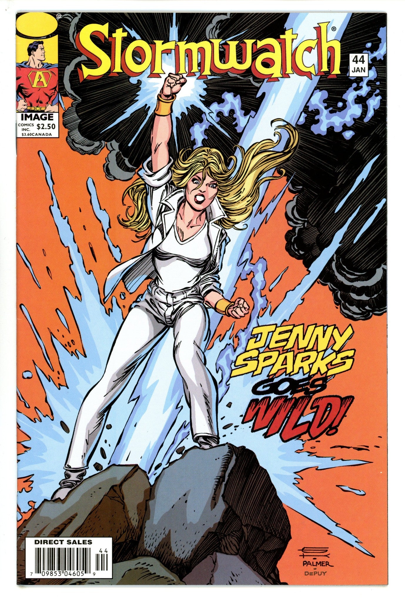 Stormwatch Vol 1 44 Kane Variant VF+ (1997)