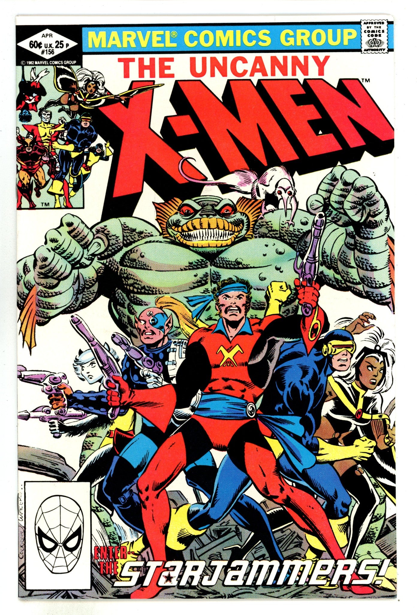 The Uncanny X-Men Vol 1 156 NM- (9.2) (1982) 