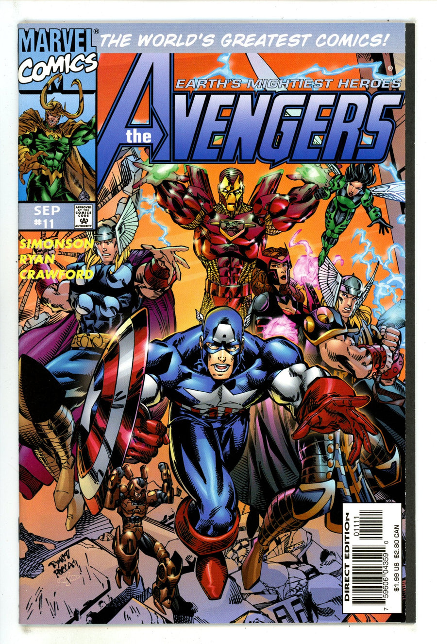 Avengers Vol 2 11 High Grade (1997) 