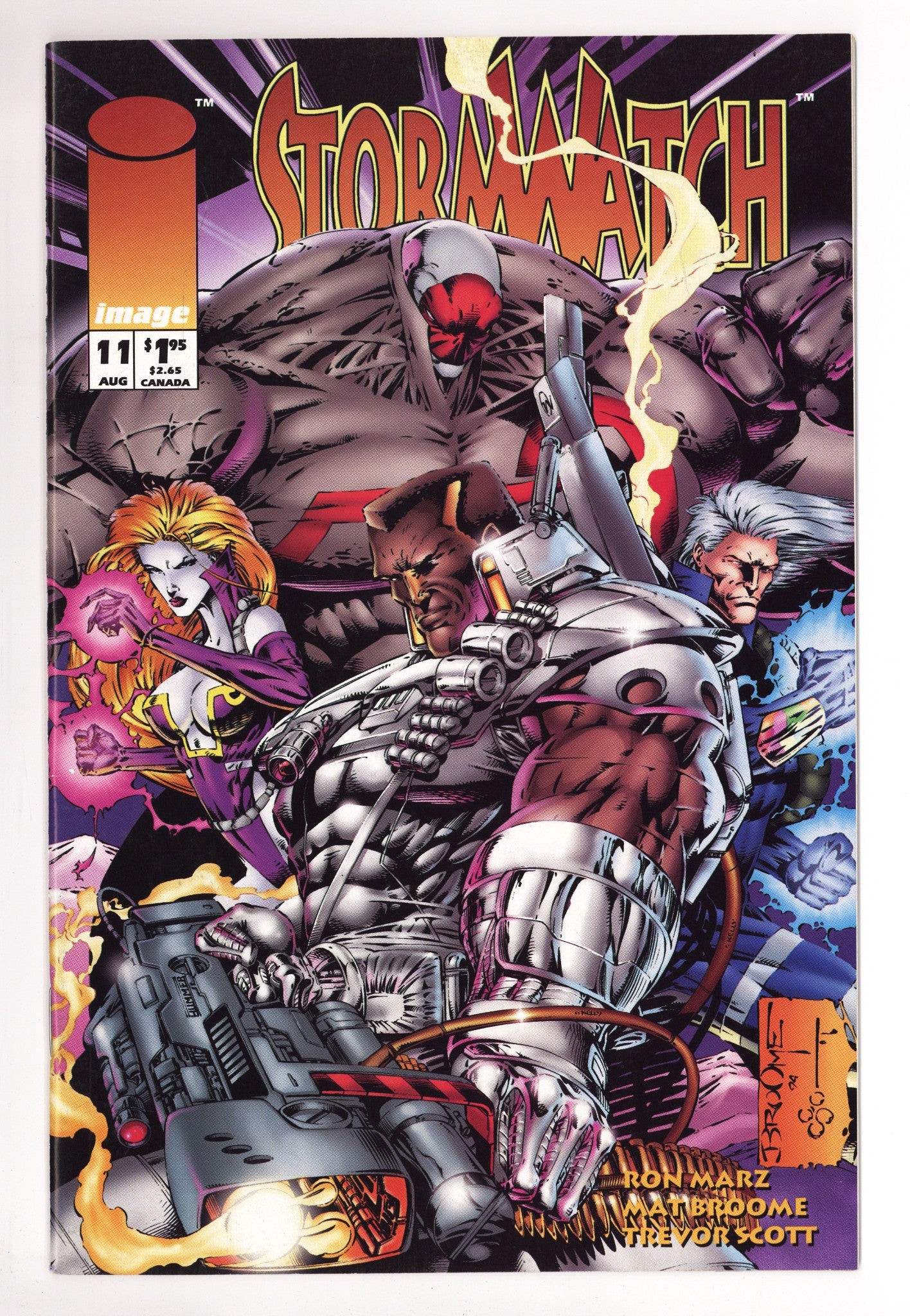 Stormwatch Vol 1 11 High Grade (1994) 