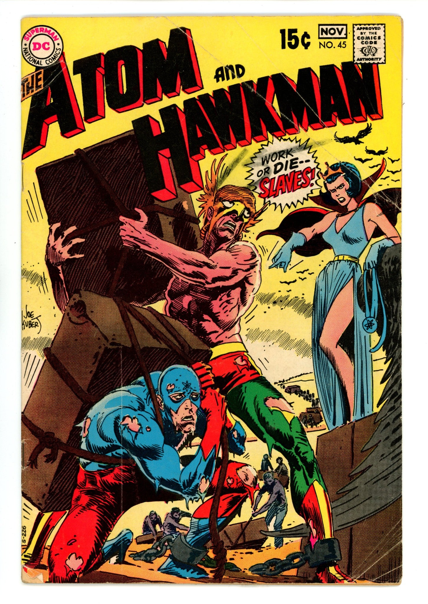The Atom & Hawkman 45 GD/VG (3.0) (1969) 