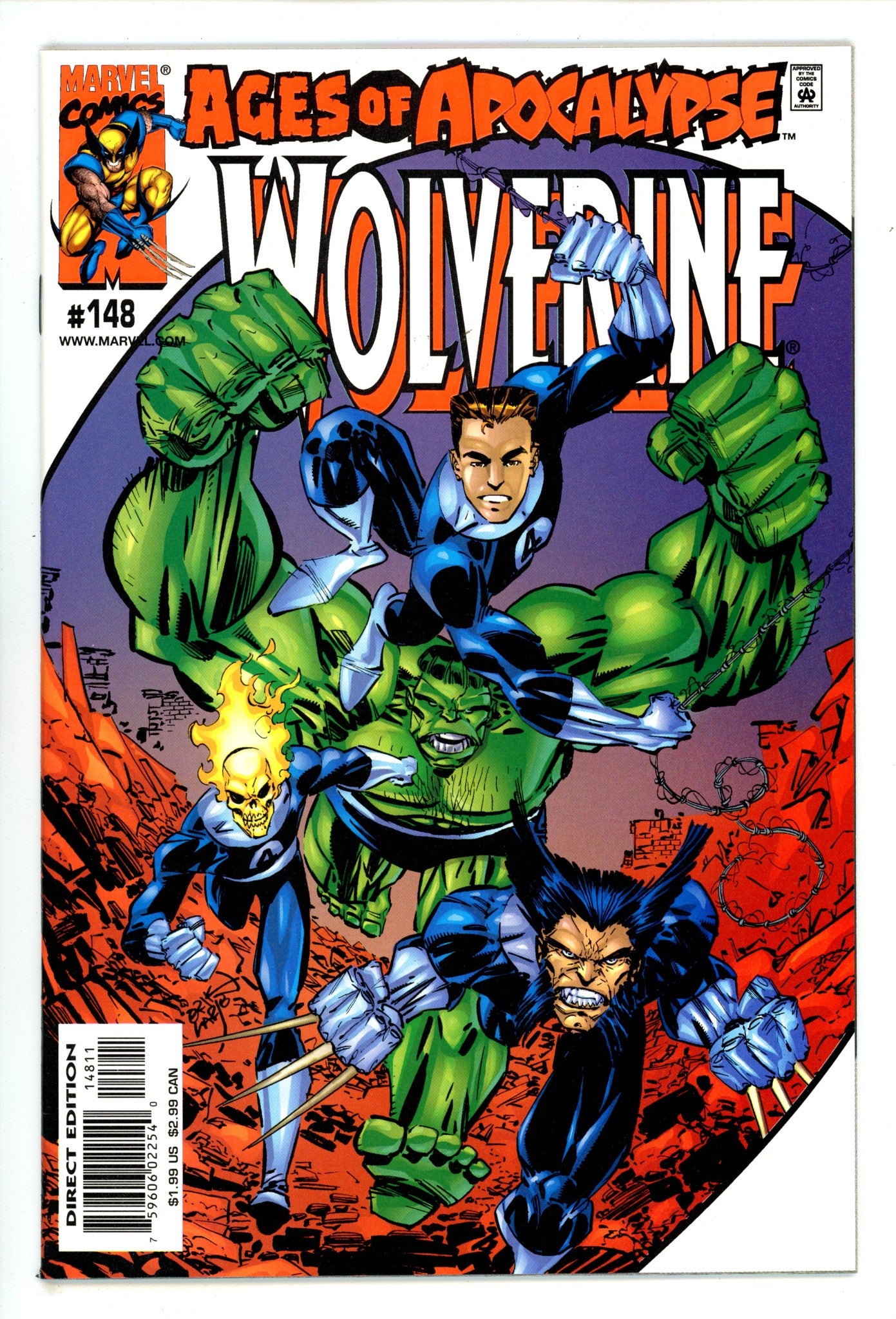 Wolverine Vol 2 148 High Grade (2000) 