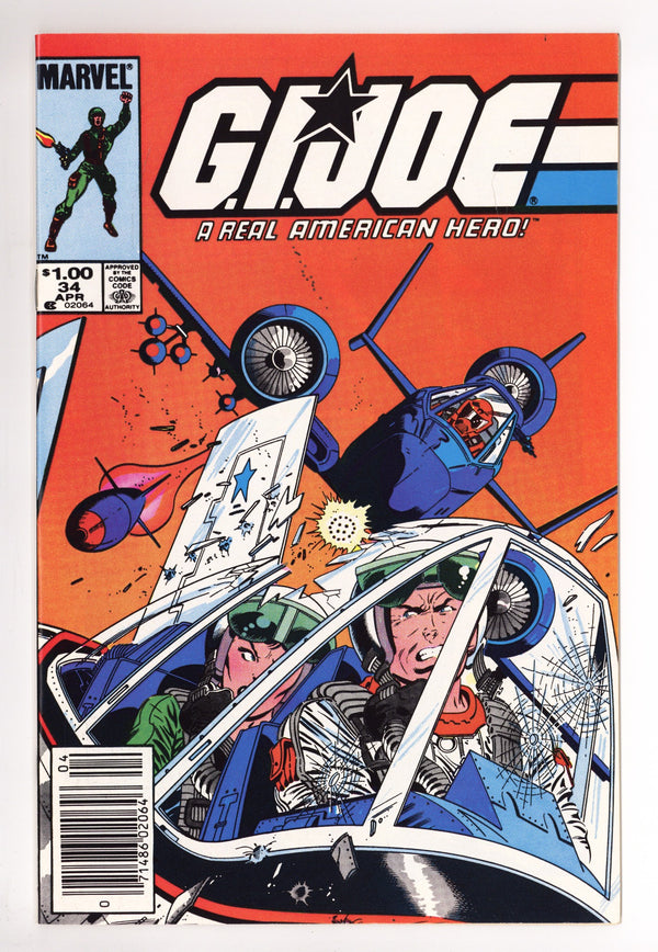 G.I. Joe, A Real American Hero 34 NM- (9.2) (1985) Canadian Price Variant