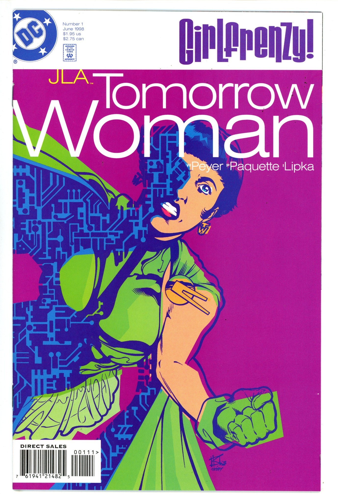 JLA: Tomorrow Woman 1 (1998)