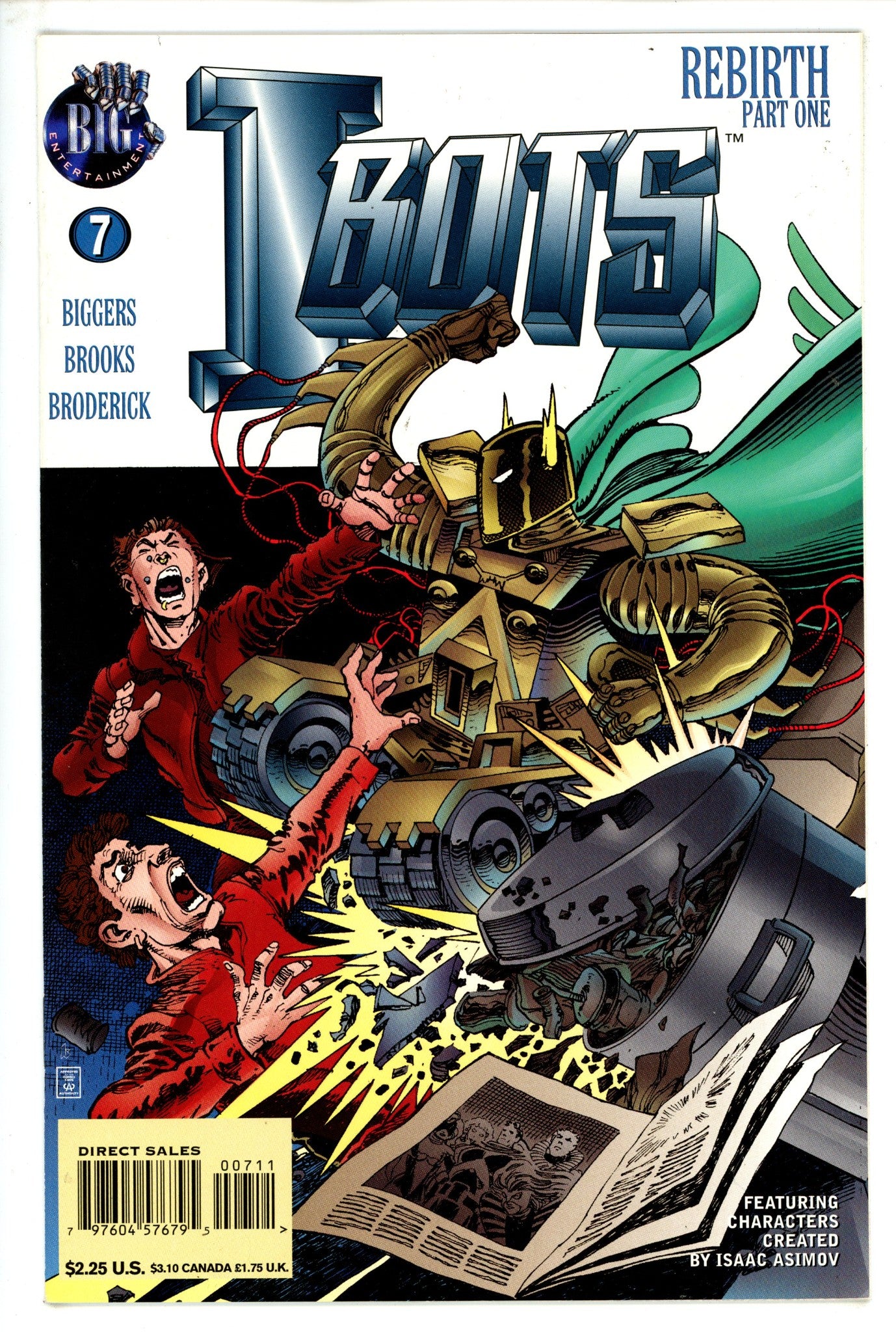 Isaac Asimov's I-Bots Vol 2 7 (1996)