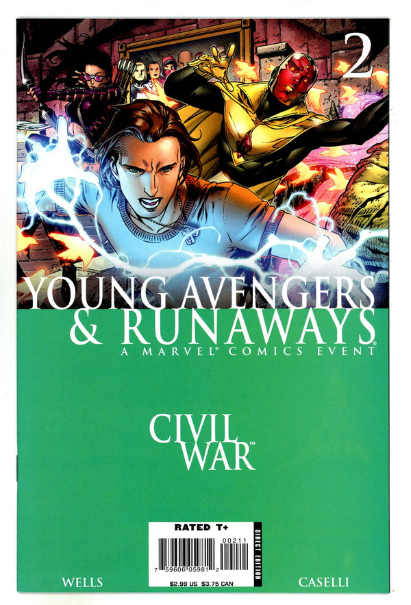 Civil War: Young Avengers & Runaways 2 High Grade (2006)