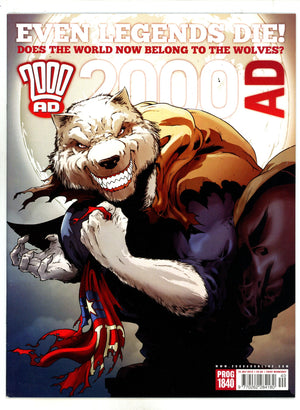 2000 AD 1840 High Grade (2013) 