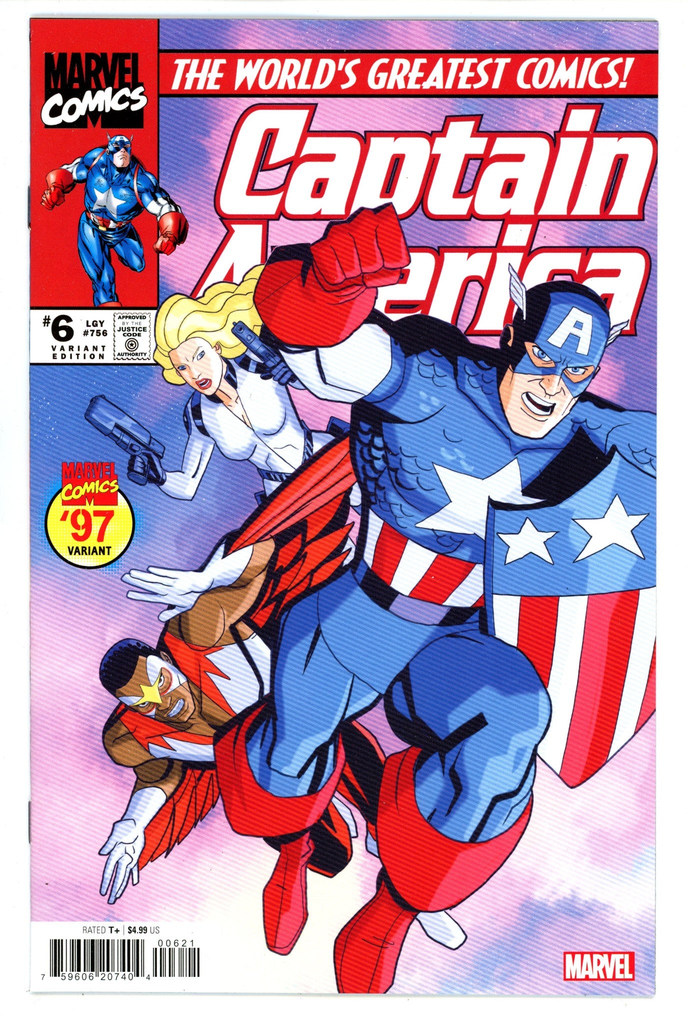 Captain America Vol 11 6 Woods Variant (2024)