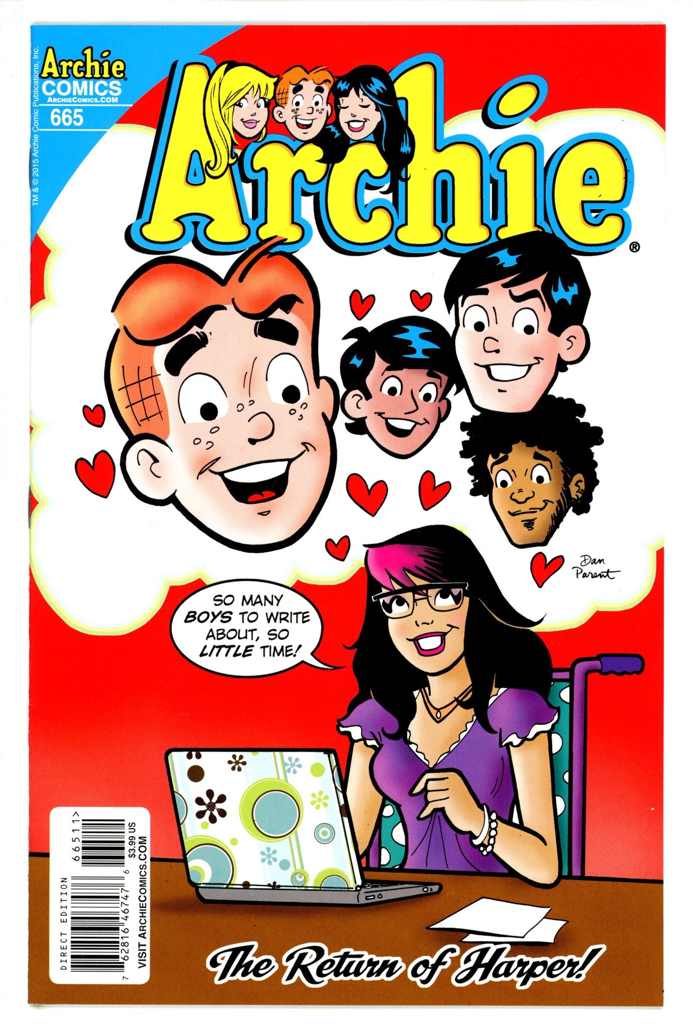 Archie Vol 1 665 High Grade (2015) 