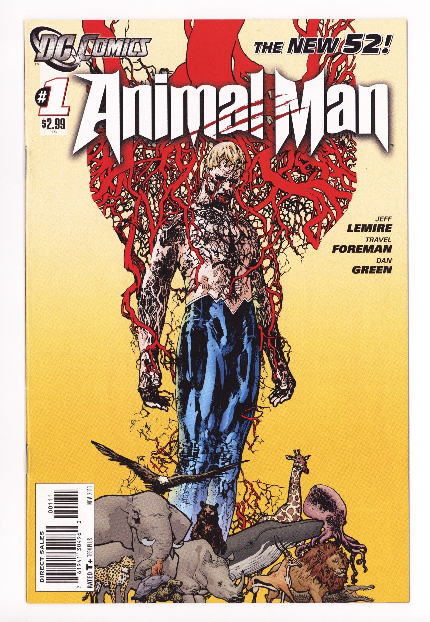 Animal Man Vol 2 1  High Grade   (2011)        