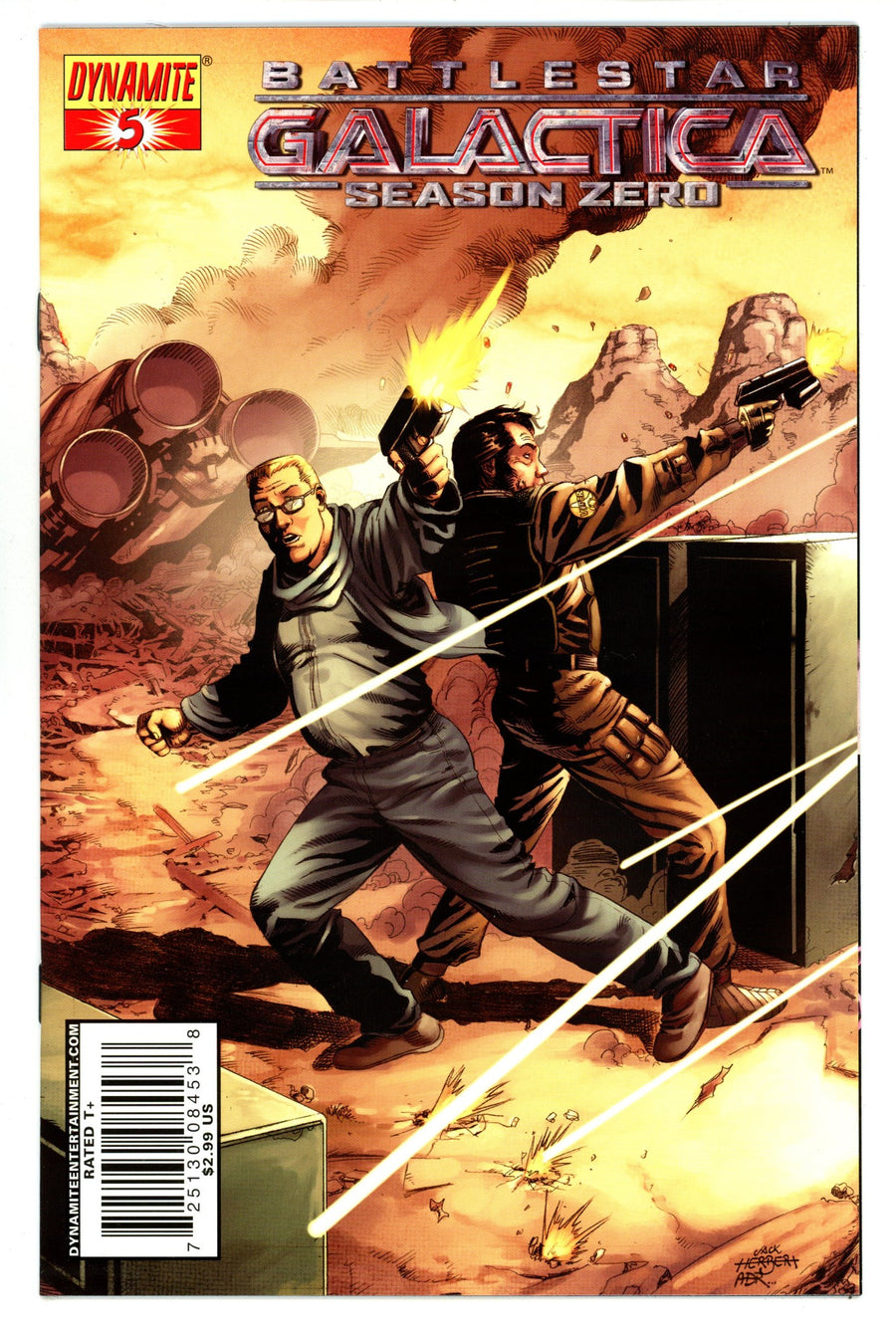 Battlestar Galactica: Season Zero 5 High Grade (2008) Herbert Variant 