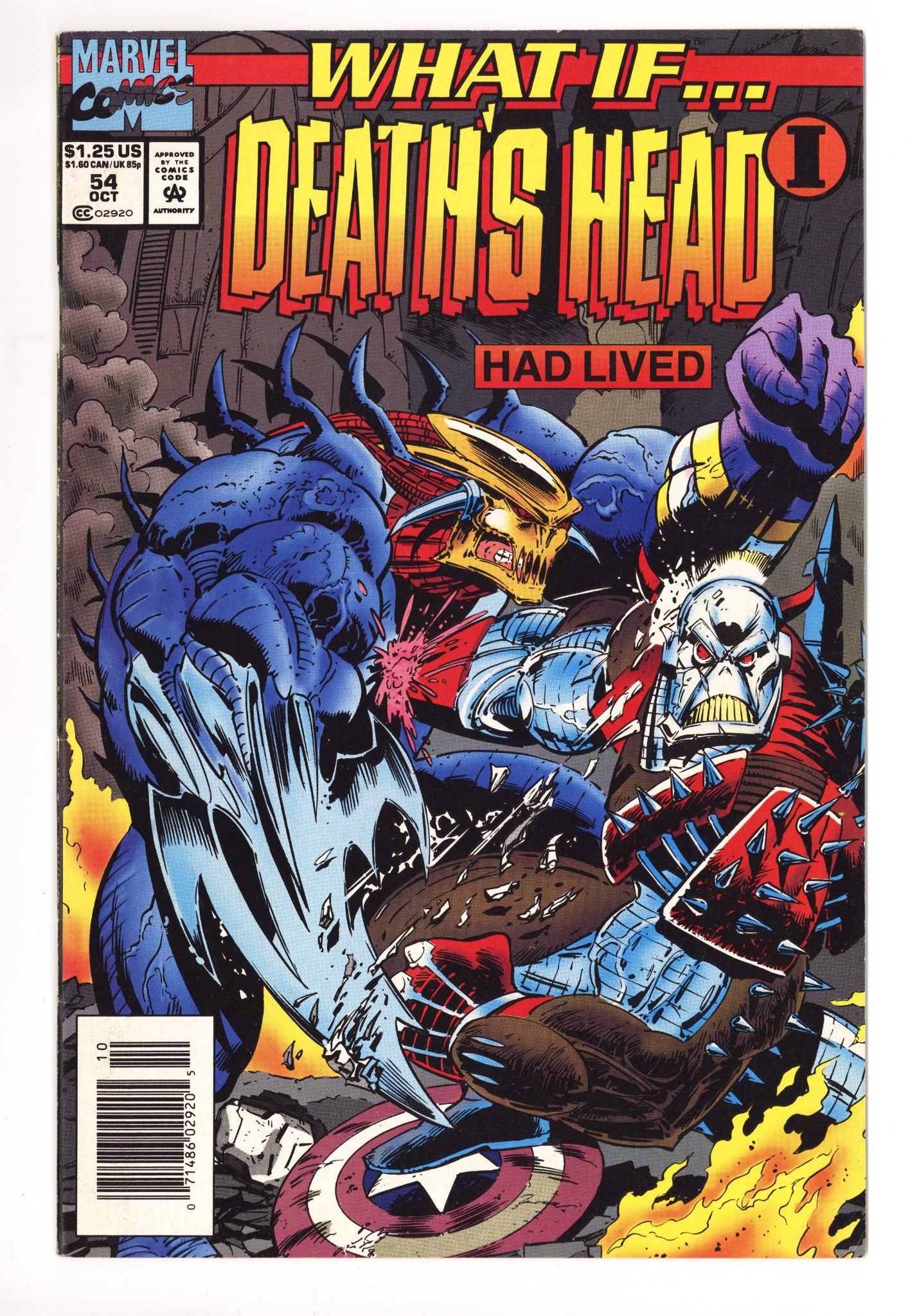 What If...? Vol 2 54 Mid Grade (1993) Newsstand 