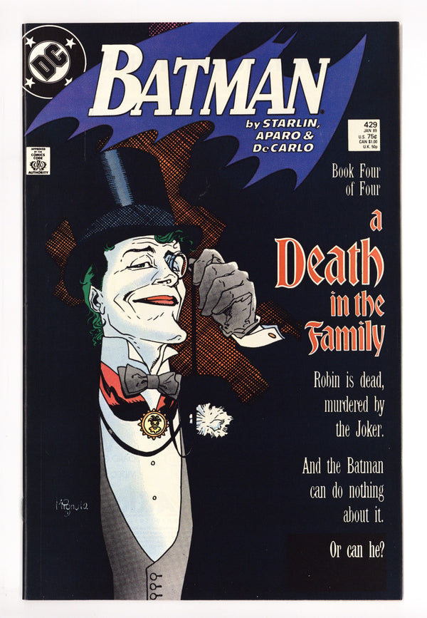 Batman Vol 1 429 VF/NM (9.0) (1989)