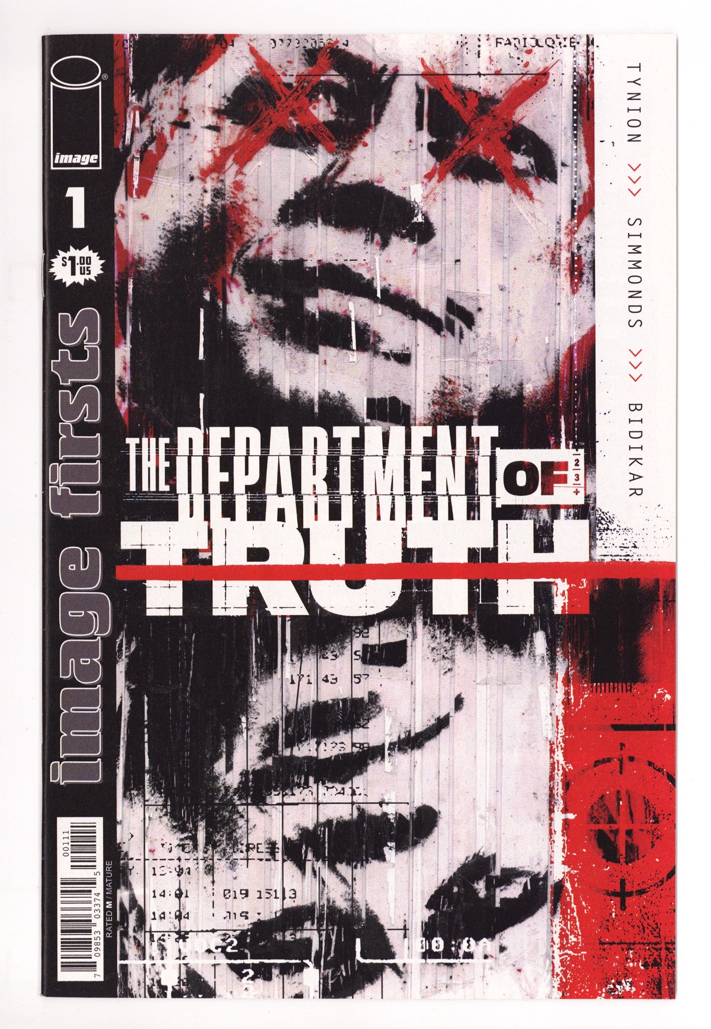 Image Firsts: The Department of Truth 1 High Grade (2022) 