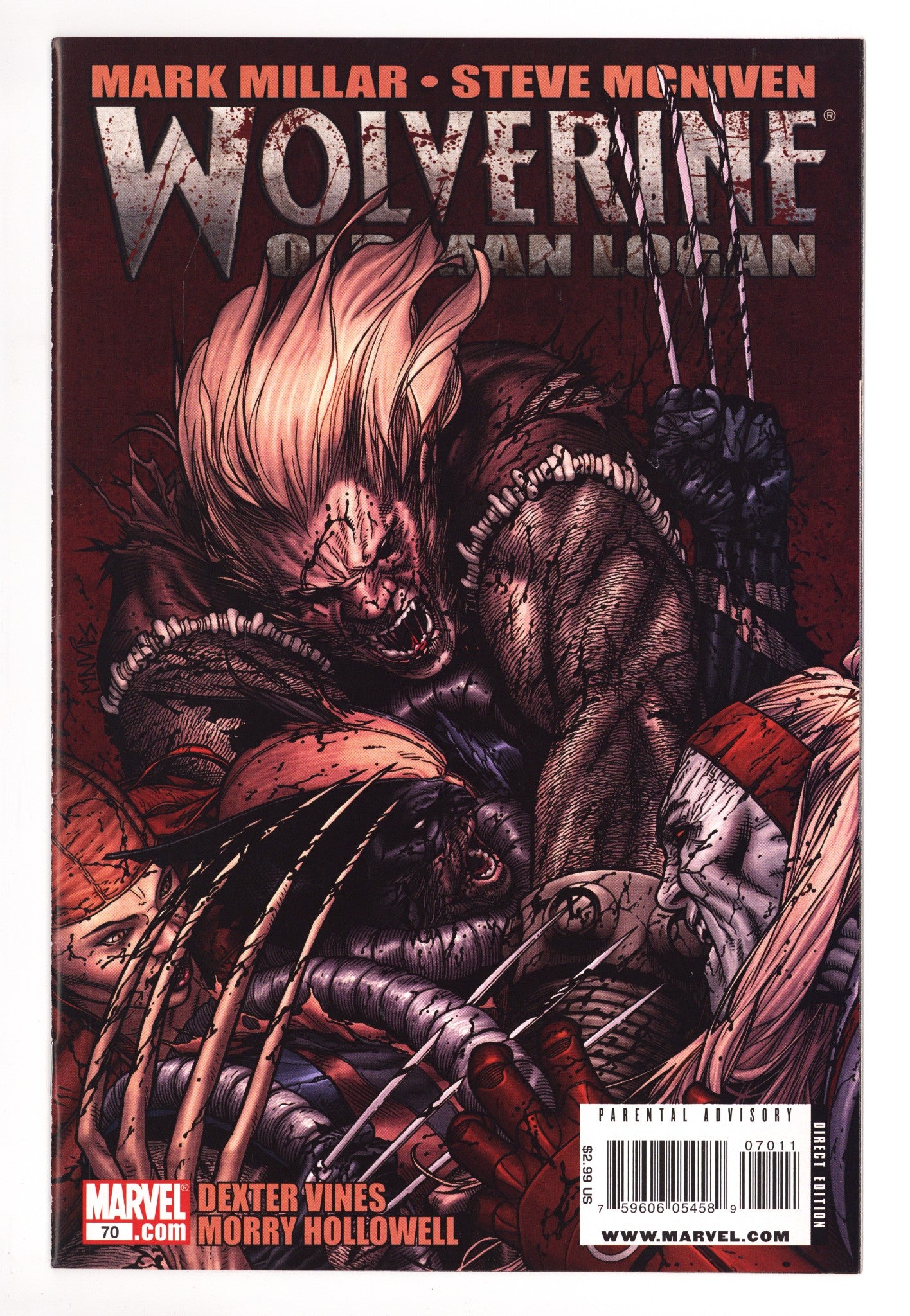 Wolverine Vol 3 70 NM- (9.2) (2009) 