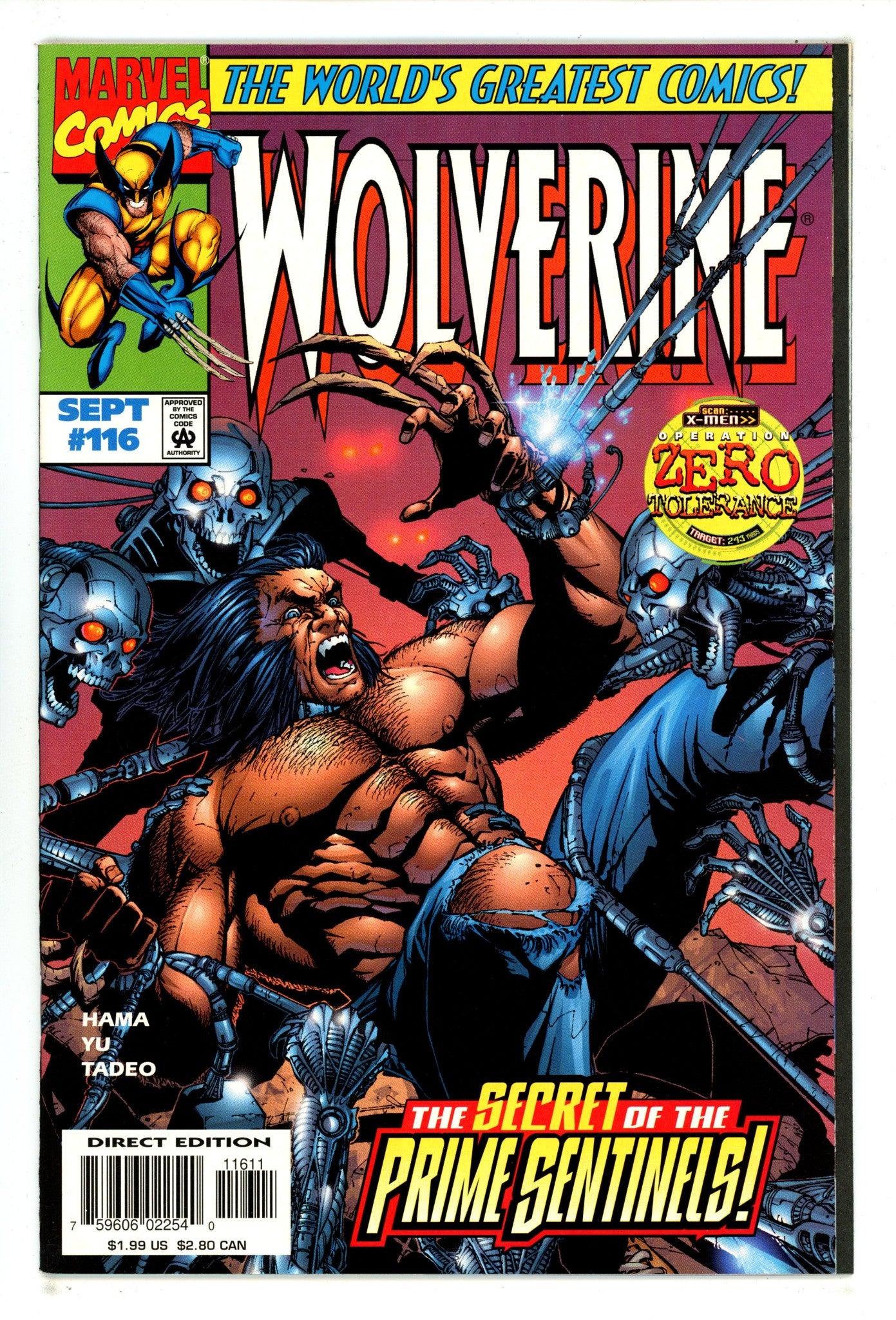 Wolverine Vol 2 116 High Grade (1997) 