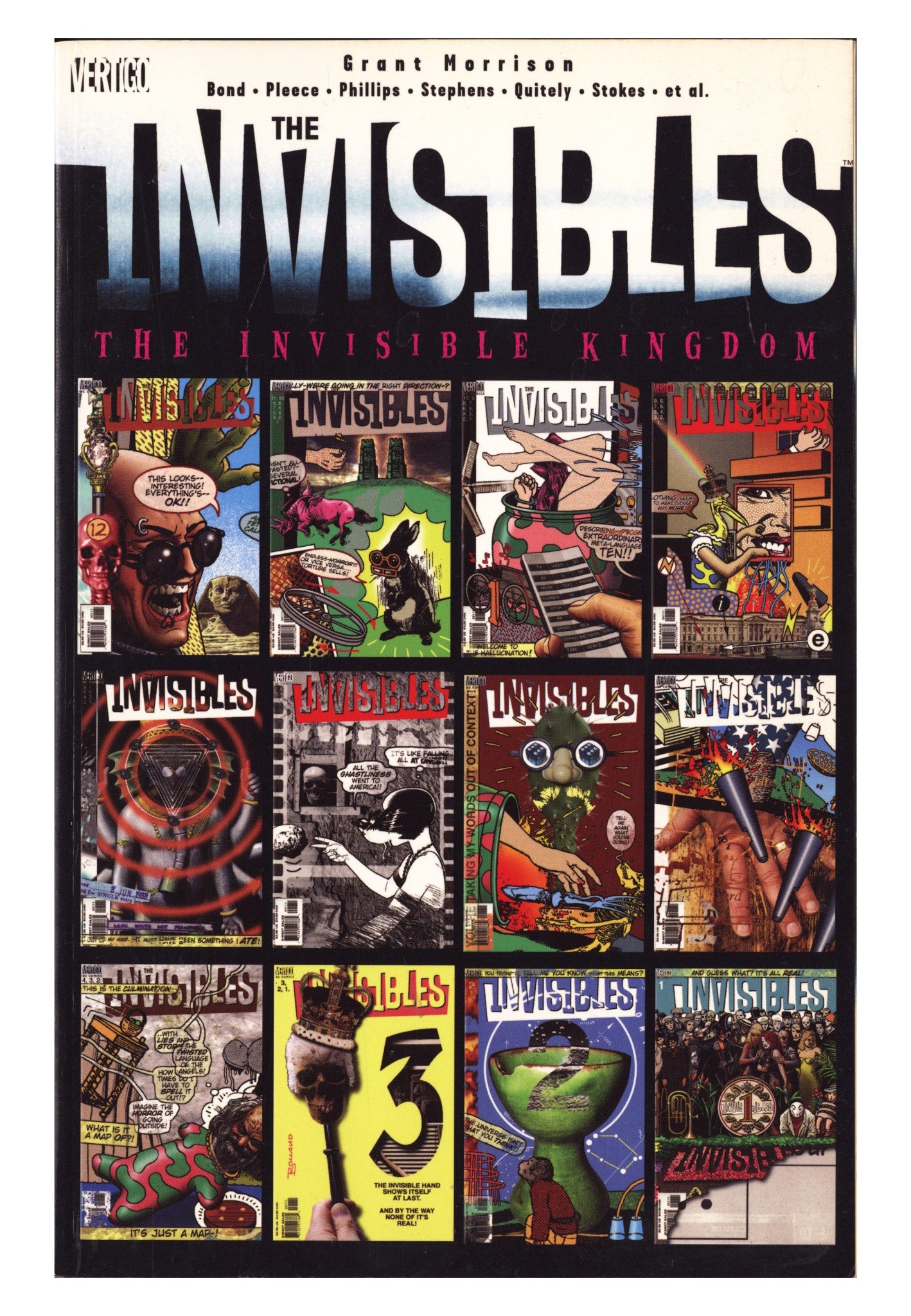The Invisibles TPB Vol 7 Mid Grade Invisible Kingdom (2003) 2nd Print 