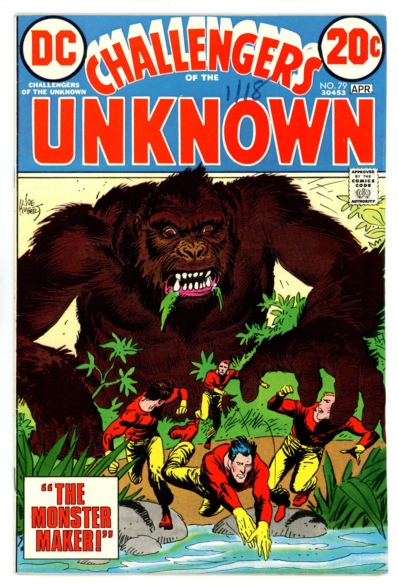 Challengers of the Unknown Vol 1 79 FN (6.0) (1973) 