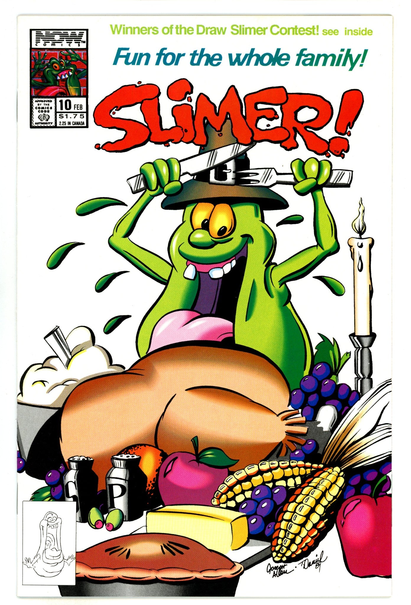 Slimer! 10 Mid Grade (1990) 
