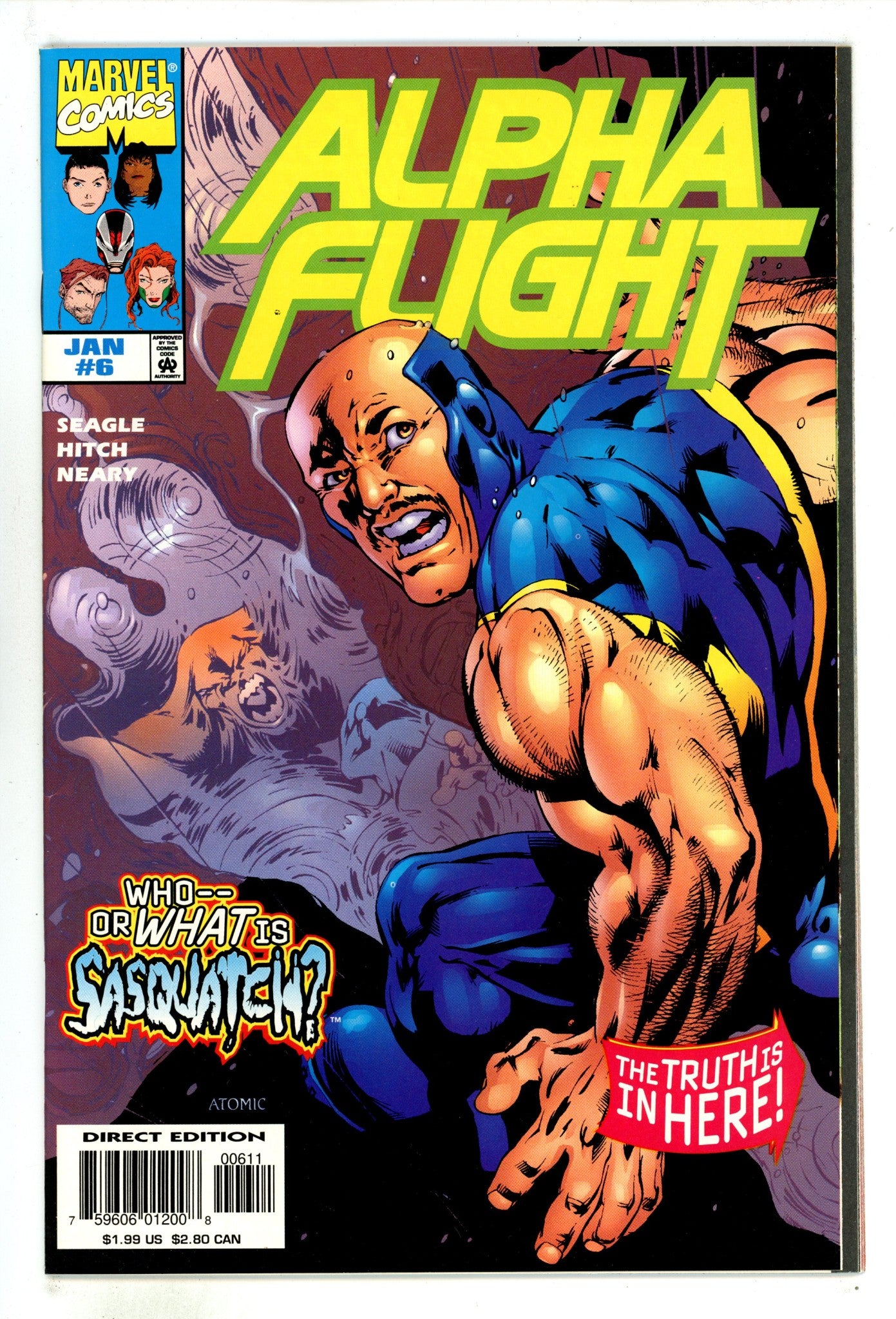 Alpha Flight Vol 2 6 High Grade (1998) 