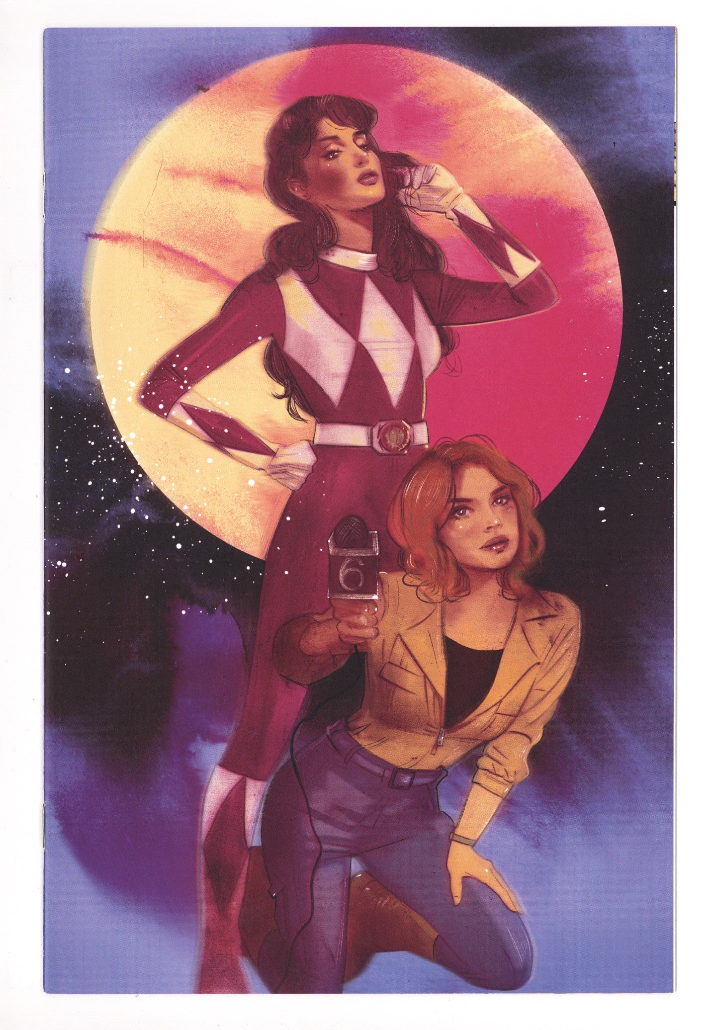 Mighty Morphin Power Rangers / Teenage Mutant Ninja Turtles III 1 NM (9.4) (2025) Lotay Virgin Incentive Variant 