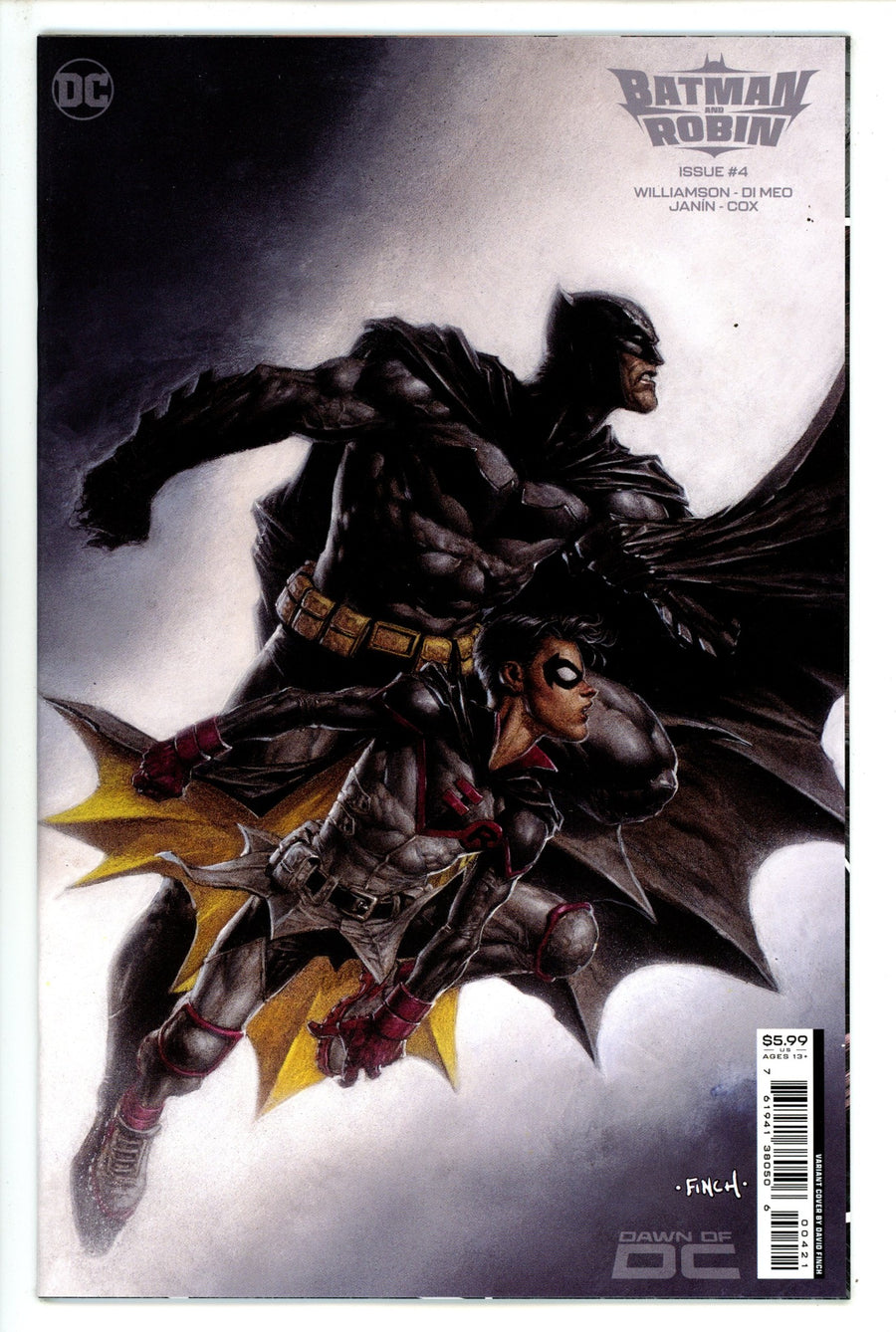 Batman And Robin Vol 3 4 Finch Variant (2023)